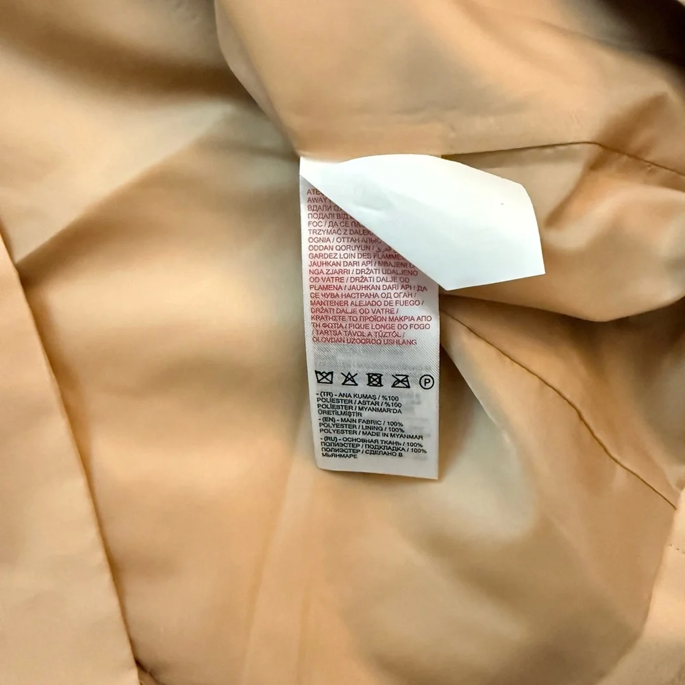 Elegant Tan Trench Coat - Picture 8 of 8